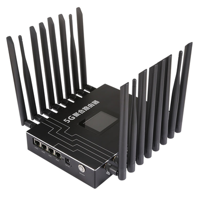 CPE WiFi 6 4G Bonding Router, Multi SIM Card Luar Ruangan Berikat Router WiFi Seluler