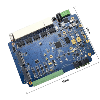 Papan Pengontrol Mesin Penjual Otomatis Kartu SIM Ganda RS232 RS485 Dengan USB 5 Port
