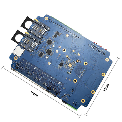 Papan Pengontrol Mesin Penjual Otomatis Kartu SIM Ganda RS232 RS485 Dengan USB 5 Port