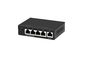 DC 5V 5 Port Industrial Ethernet Switch 10Gbps Stabil Untuk Sekolah