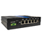 Hitam Stabil 4G Din Rail WiFi Router RS232 RS485 Dengan Port USB