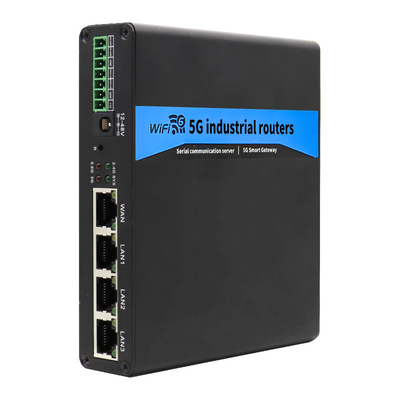 Router Industri 5G Nirkabel Hingga 1000Mbps Berat Bersih 0,58kg
