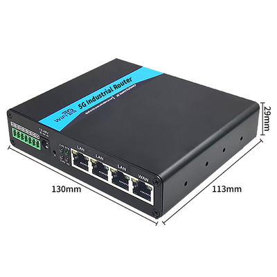1000Mbps 5G Industrial Router 0.58kg Keamanan nirkabel WPA2/WPA3